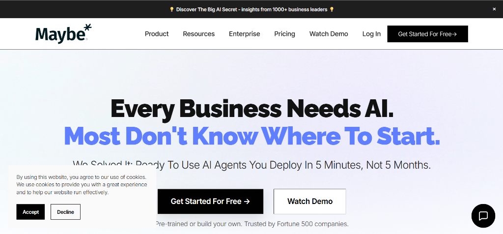 MaybeTech AI Platform